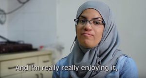 Kothar, a Muslim Arab woman who loves living and working in Israel